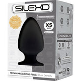 SILEXD - PLUG ANAL MODÈLE 1 PREMIUM SILEXPAN SILICONE PREMIUM THERMOREACTIF TAILLE XS